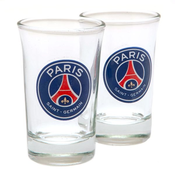 Paris Saint Germain FC 2pk Shot Glass Set - Image 2