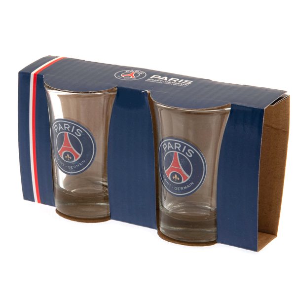 Paris Saint Germain FC 2pk Shot Glass Set - Image 3