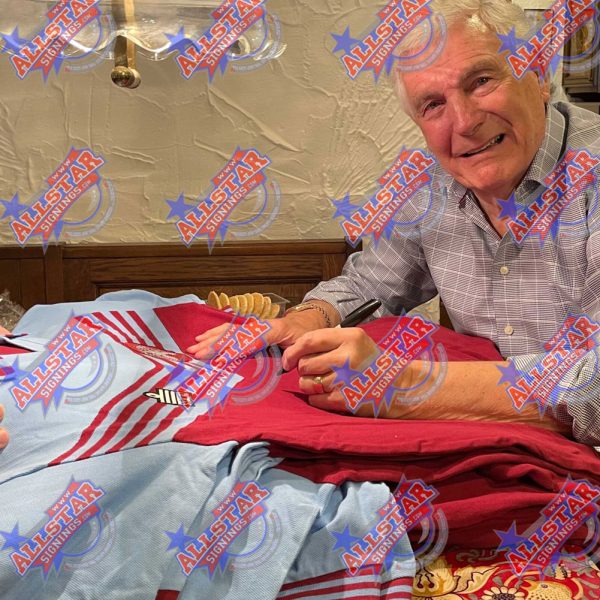 West Ham United FC 1980 Brooking Signed Shirt (Framed) - Image 2