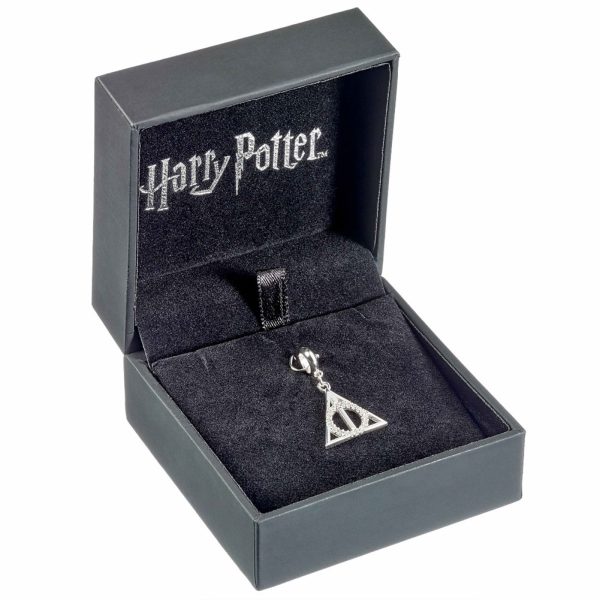 Harry Potter Sterling Silver Crystal Charm Deathly Hallows - Image 2