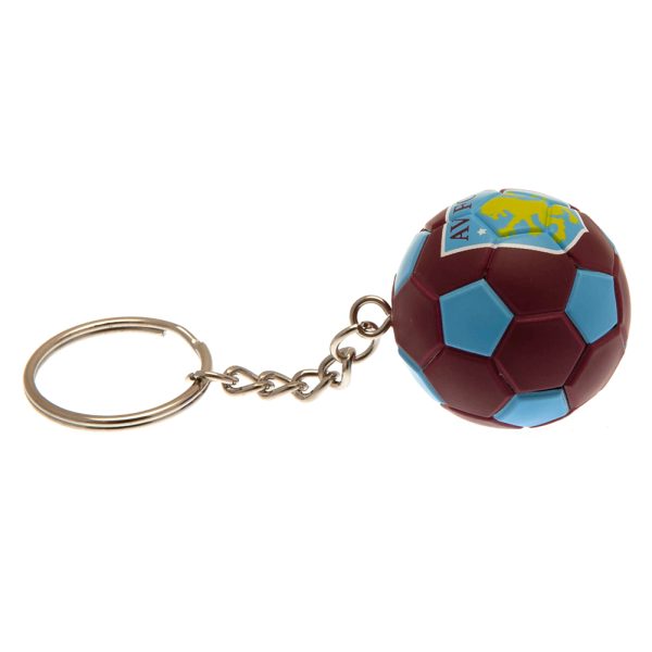 Aston Villa FC Football Keyring - Image 2