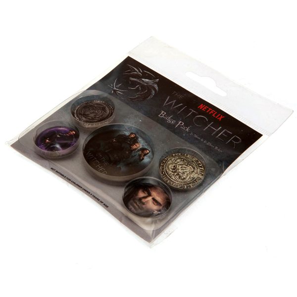 The Witcher Button Badge Set - Image 3
