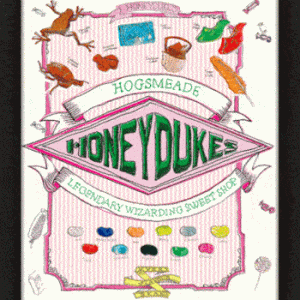 Harry Potter Honeydukes Framed 3D Picture