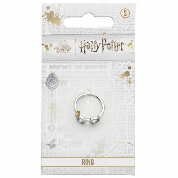 Harry Potter Stainless Steel Ring Harry Glasses Medium - Image 2