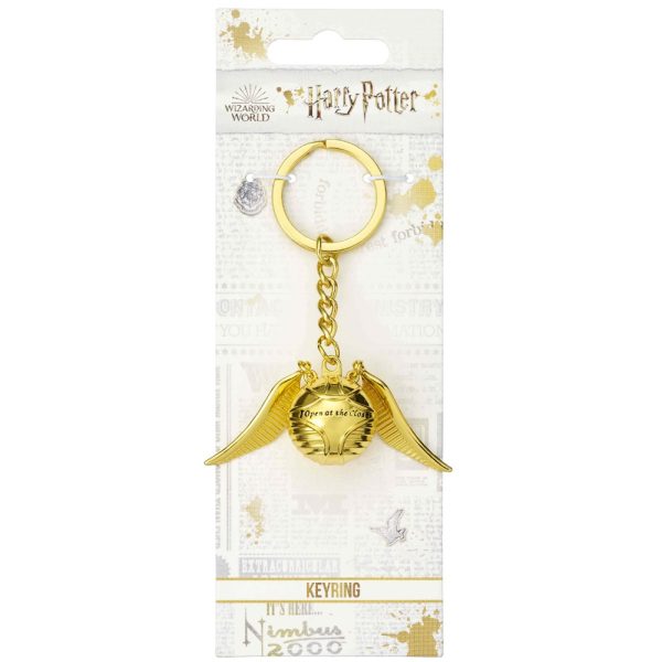 Harry Potter 3D Metal Keyring Golden Snitch - Image 2