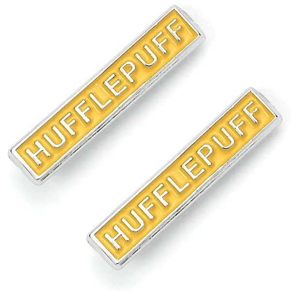 Harry Potter Silver Plated Earring Set Hufflepuff - Image 3