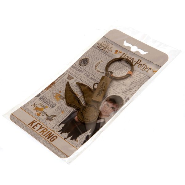 Harry Potter Charm Keyring Golden Snitch - Image 3