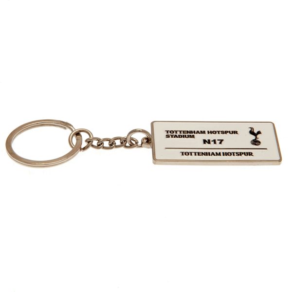 Tottenham Hotspur FC Embossed Street Sign Keyring - Image 2