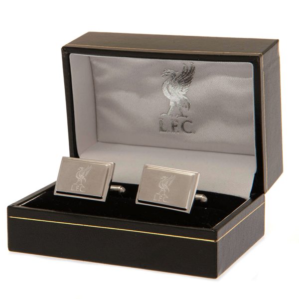 Liverpool FC Stainless Steel Liverbird Cufflinks - Image 2