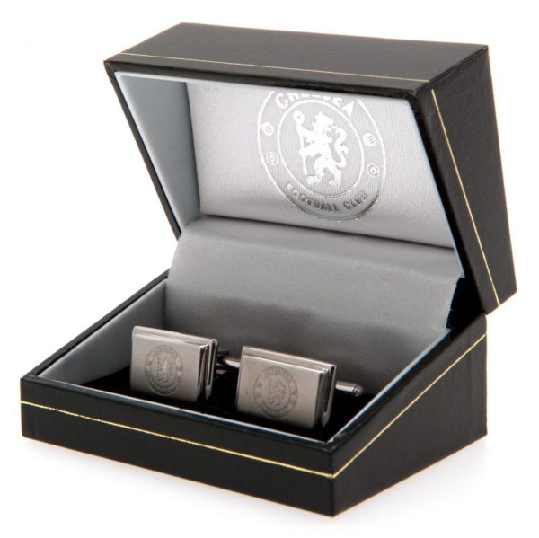 Chelsea FC Stainless Steel Cufflinks - Image 2