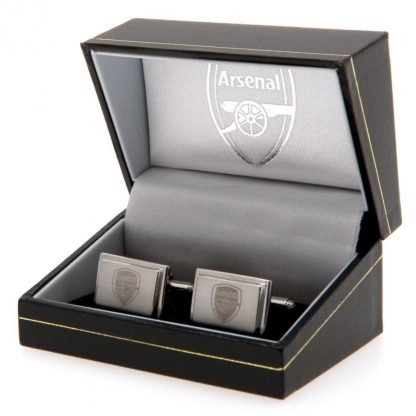 Arsenal FC Stainless Steel Cufflinks - Image 2
