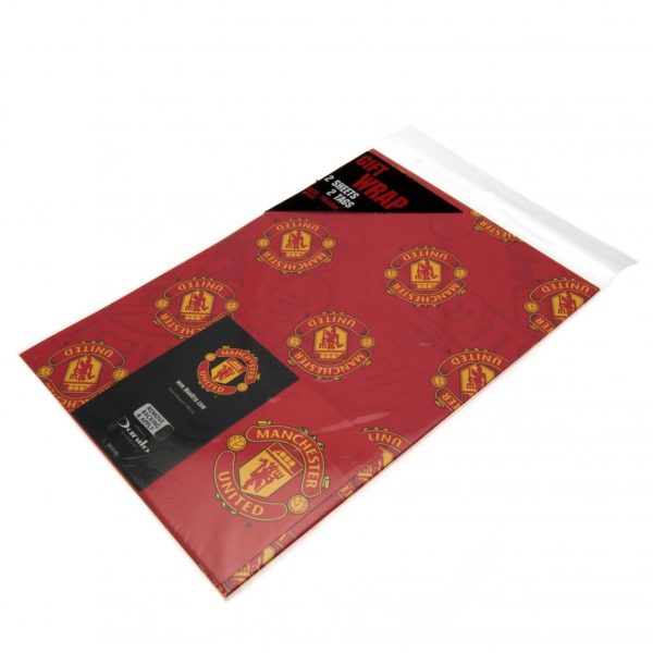 Manchester United FC Crest Gift Wrap - Image 2