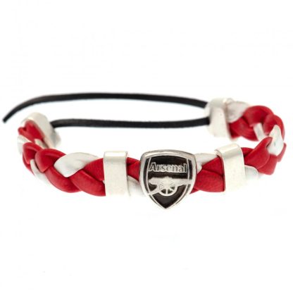 Arsenal FC PU Slider Bracelet - Image 2
