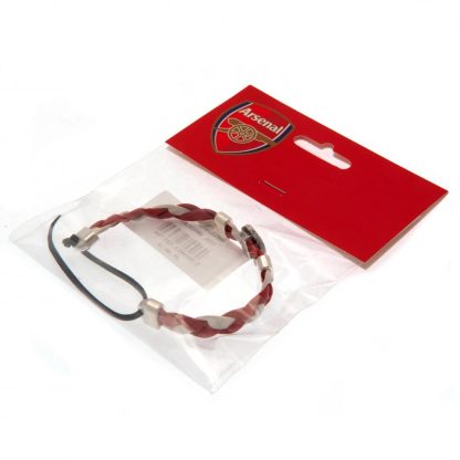 Arsenal FC PU Slider Bracelet - Image 3