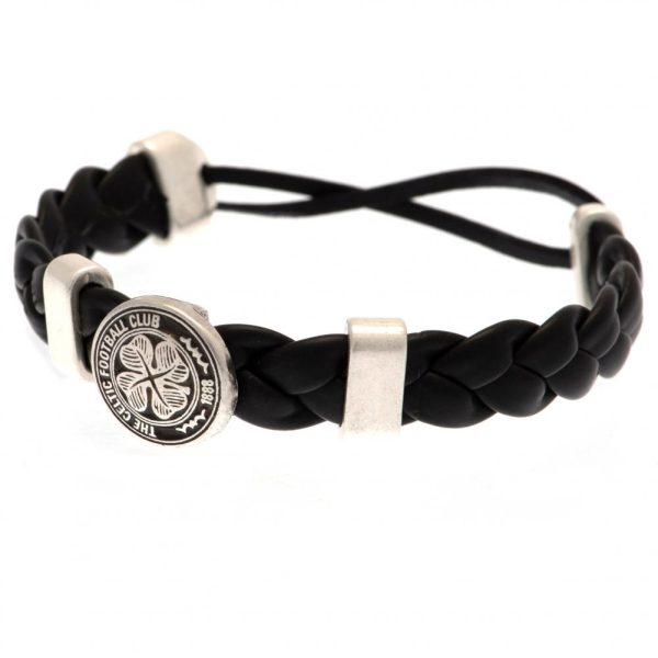Celtic FC PU Slider Bracelet - Image 3