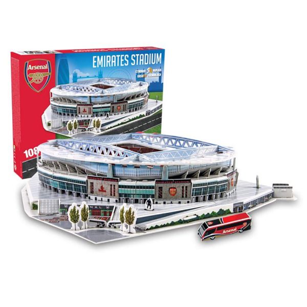 Arsenal FC 3D Stadium Puzzle - Image 2