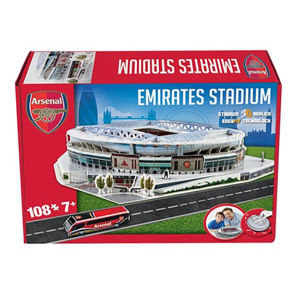 Arsenal FC 3D Stadium Puzzle - Image 3