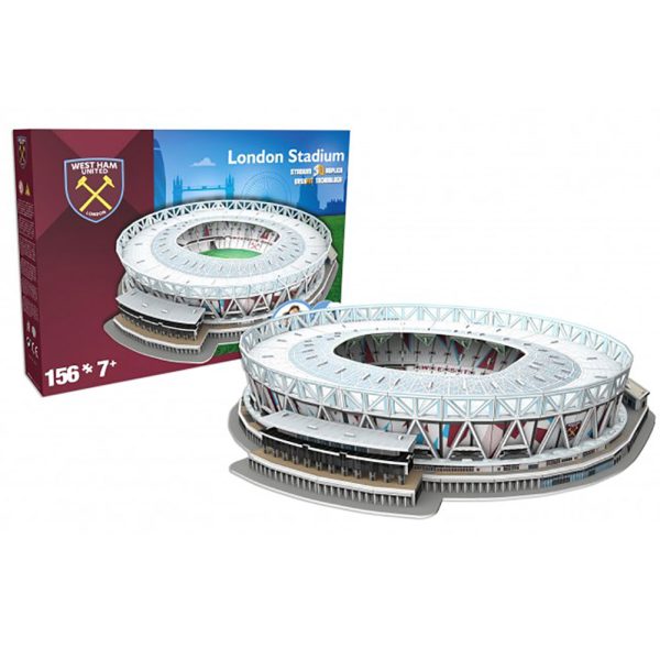 West Ham United FC 3D Stadium Puzzle - Image 2