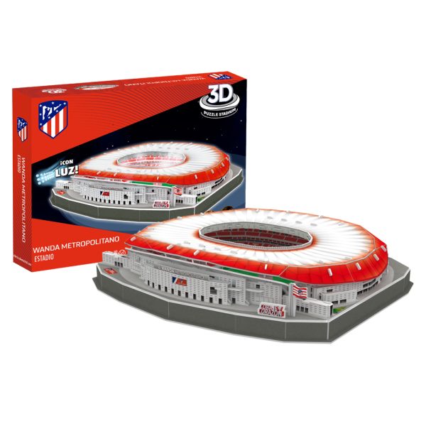 Atletico Madrid FC 3D Stadium Puzzle - Image 3