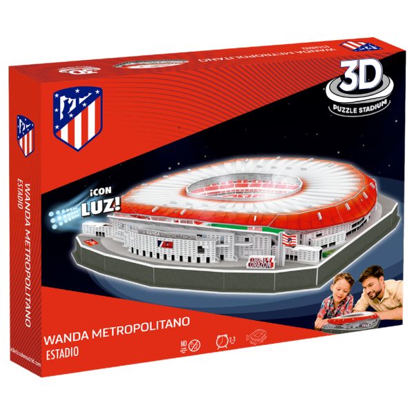 Atletico Madrid FC 3D Stadium Puzzle - Image 4