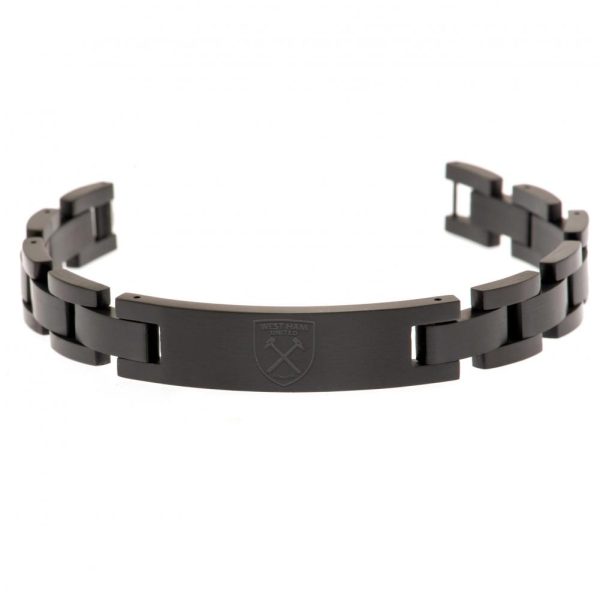 West Ham United FC Black IP Bracelet - Image 2