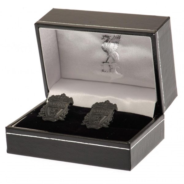 Liverpool FC Black IP Cufflinks - Image 2