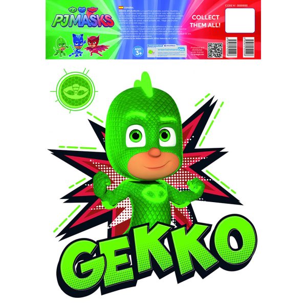 PJ Masks Wall Sticker A3 Gekko - Image 2