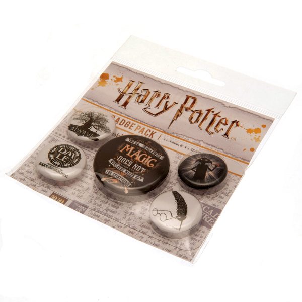 Harry Potter Magic Button Badge Set - Image 3