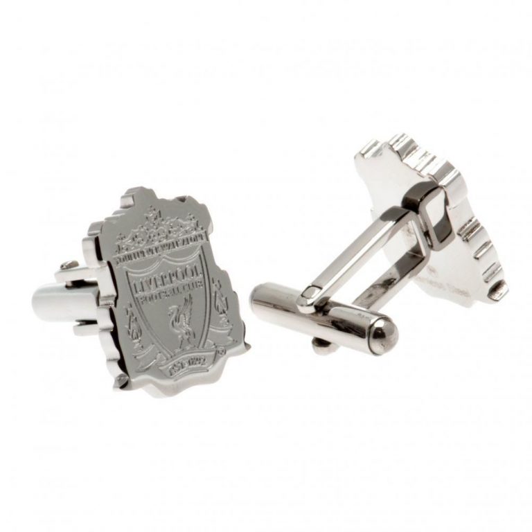 Liverpool FC Stainless Steel Formed Cufflinks CR - Select Sports Souvenirs