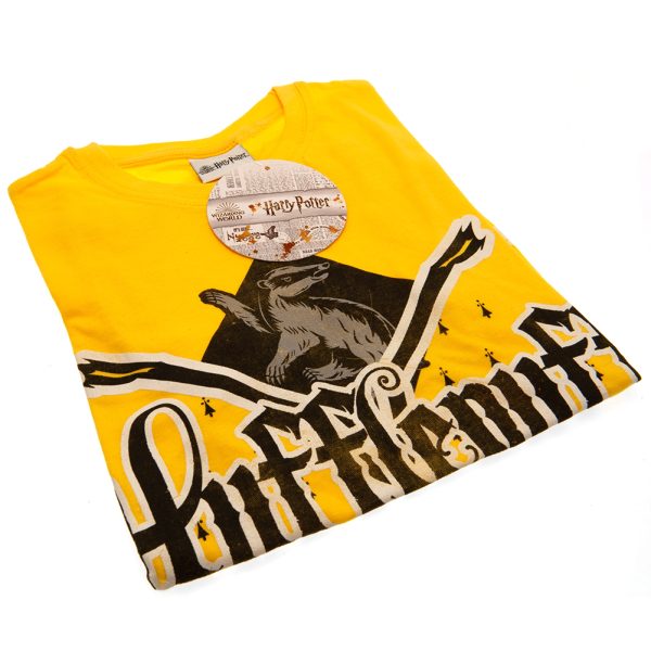 Harry Potter Hufflepuff T Shirt Junior 7-8 Yrs - Image 3