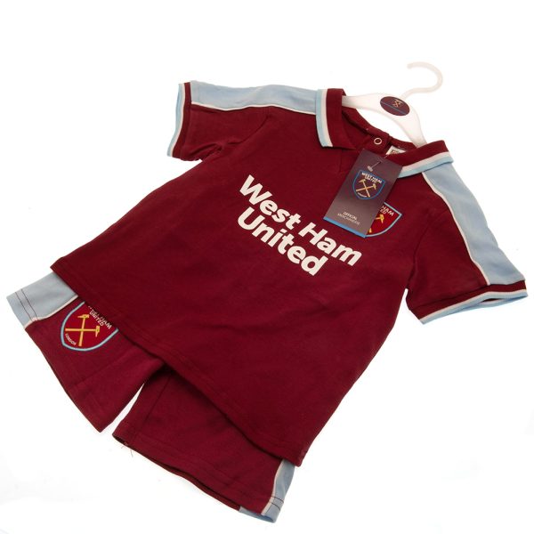 West Ham United FC Shirt & Short Set 12-18 Mths CS - Image 5