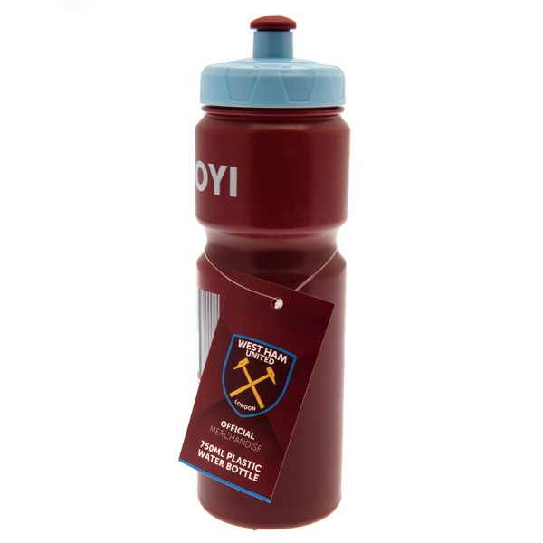 West Ham United FC Plastic Drinks Bottle - Image 3