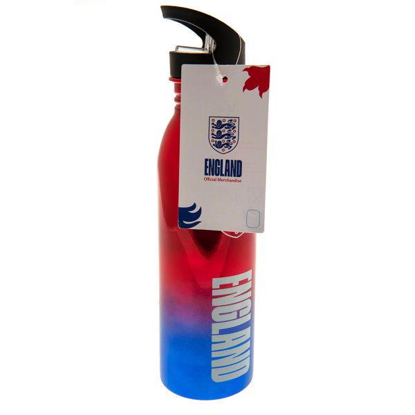 England FA UV Metallic Drinks Bottle - Image 3