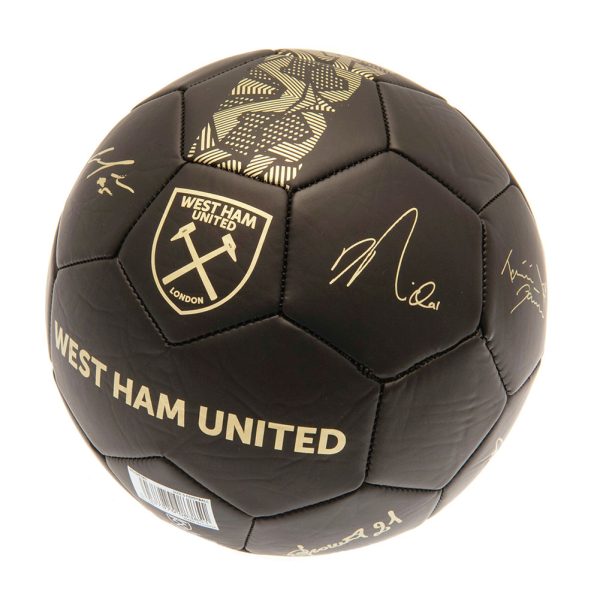 West Ham United FC Sig Gold Phantom Skill Ball - Image 2