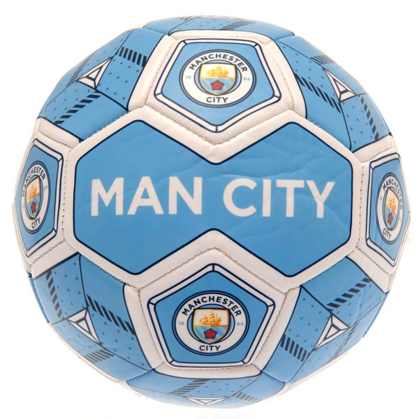 Manchester City FC Hex Size 3 Football - Image 2