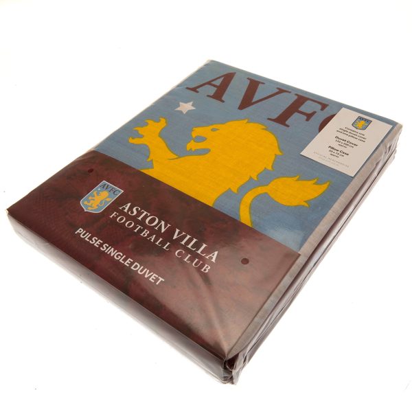 Aston Villa FC Pulse Single Duvet Set - Image 3