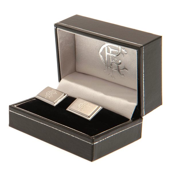 Rangers FC Stainless Steel Cufflinks - Image 2