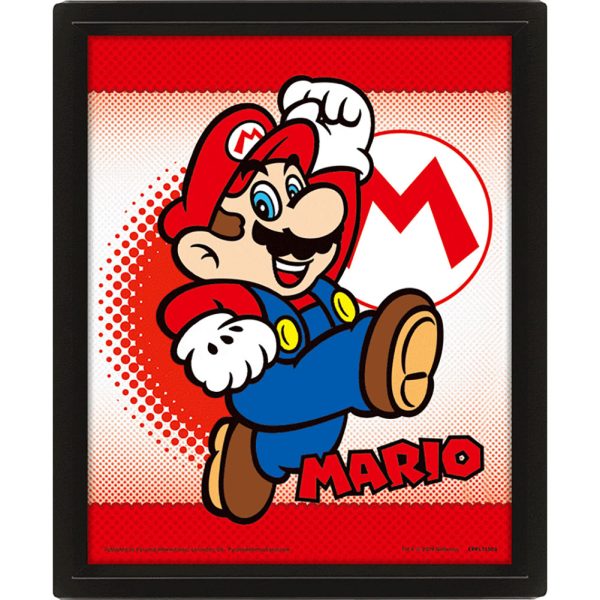 Super Mario Framed 3D Picture - Image 2