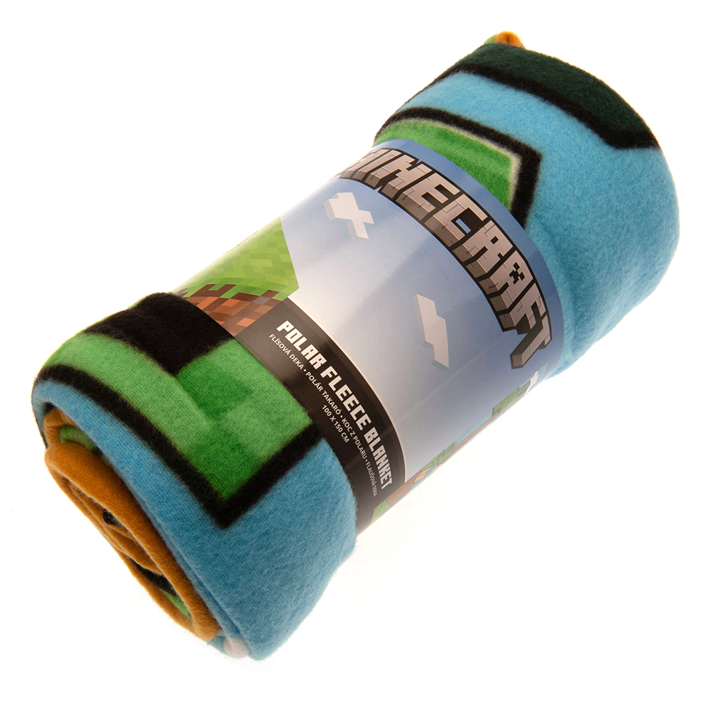 Minecraft Fleece Blanket Select Sports Souvenirs