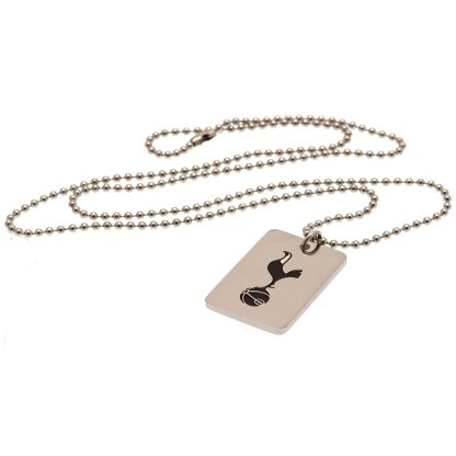 Tottenham Hotspur FC Enamel Crest Dog Tag & Chain - Image 2