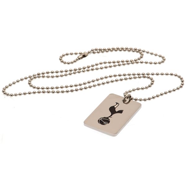 Tottenham Hotspur FC Enamel Crest Dog Tag & Chain - Image 2