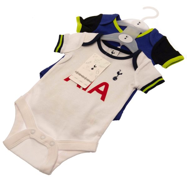 Tottenham Hotspur FC 2 Pack Bodysuit 9-12 Mths LG - Image 4
