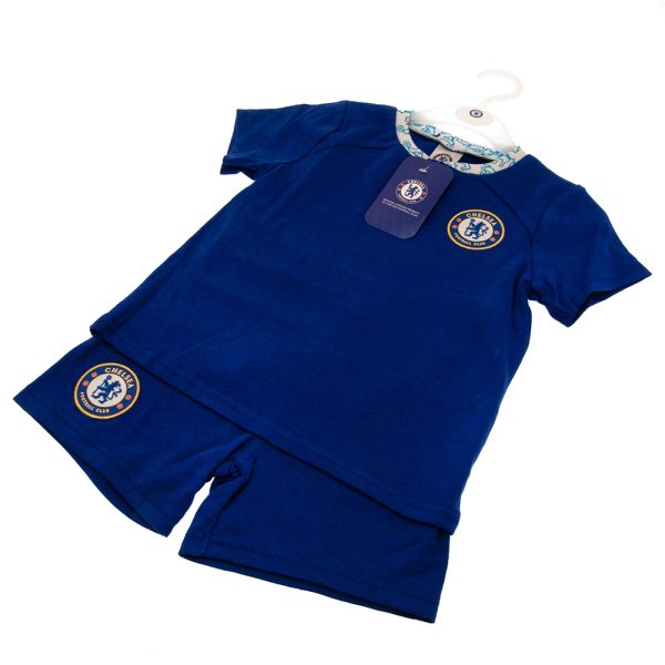 Chelsea FC Shirt & Short Set 9-12 Mths LT - Image 5