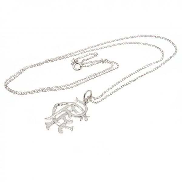 Rangers FC Sterling Silver Pendant & Chain Medium - Image 2