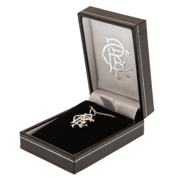 Rangers FC Sterling Silver Pendant & Chain Medium - Image 3