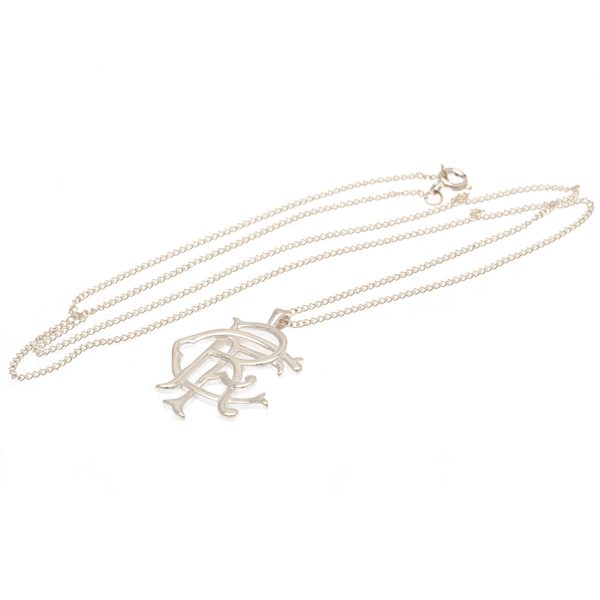Rangers FC Sterling Silver Pendant & Chain Fixed - Image 2