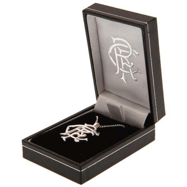 Rangers FC Sterling Silver Pendant & Chain Fixed - Image 3