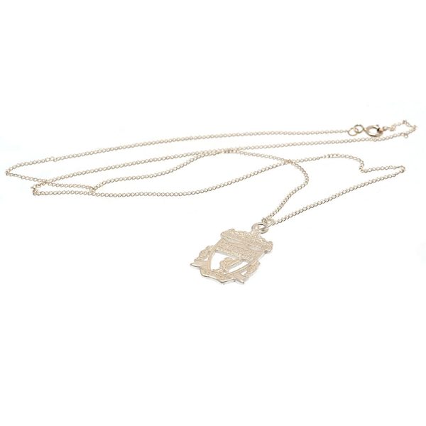 Liverpool FC Sterling Silver Pendant & Chain CR Small - Image 2