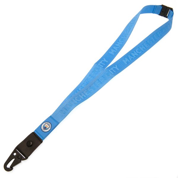 Manchester City FC Deluxe Lanyard - Image 3