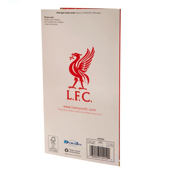 Liverpool FC Boy Birthday Card - Image 4